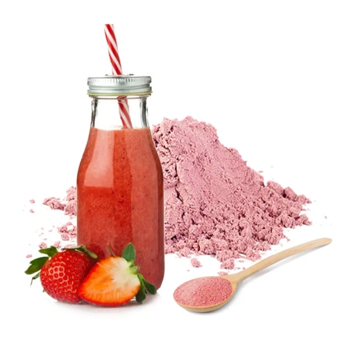 Factory Supply Pure Natural Freeze Dried Strawberry Powder Extract Pure Bulk Ingredients